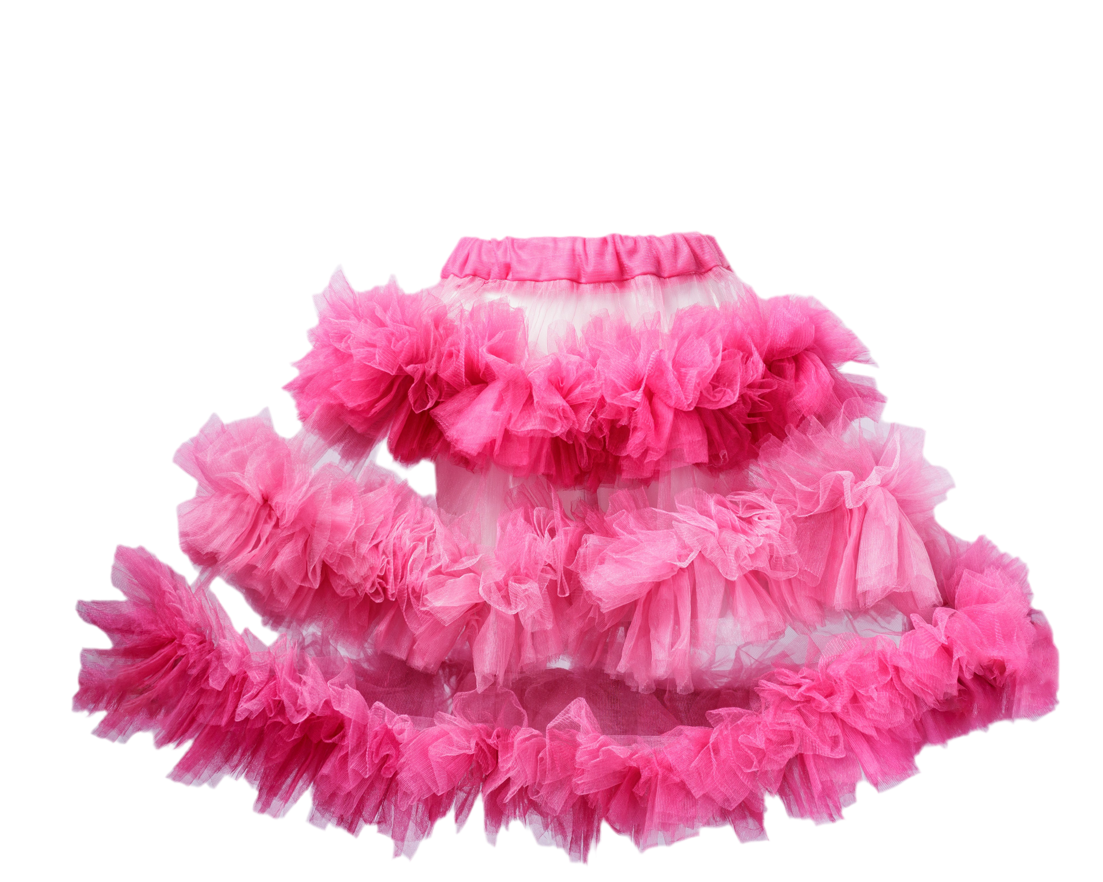 Marley Ombré Ruffled Tulle Skirt - Dimaz