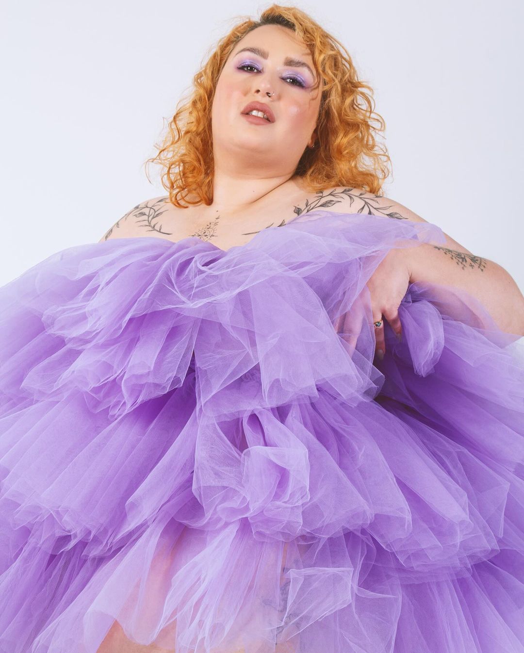 Iris Tiered Tulle Skirt Dress - Dimaz