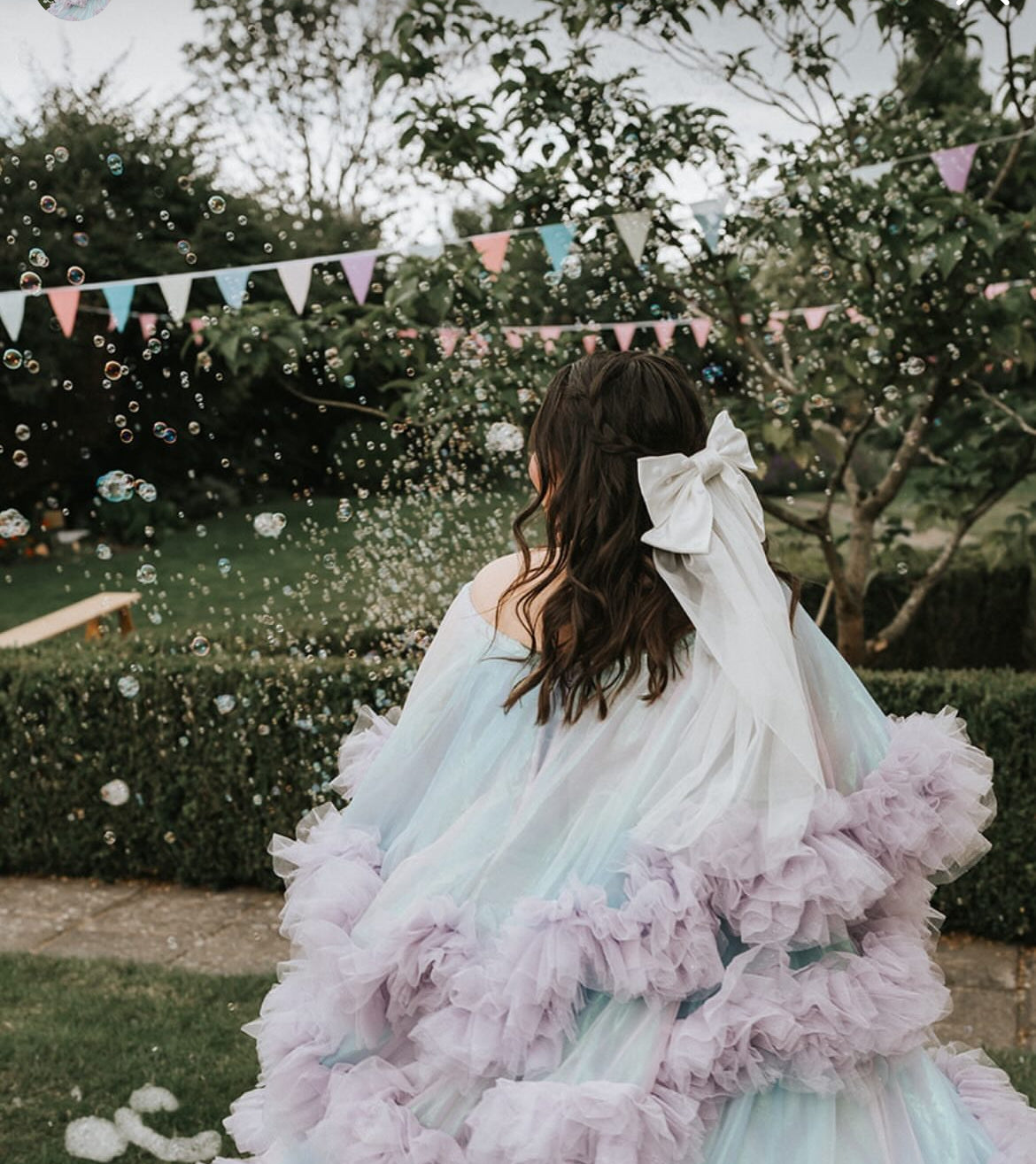 Alice In Wonderland Dress - Pastel Tulle Ball Gown - Dimaz