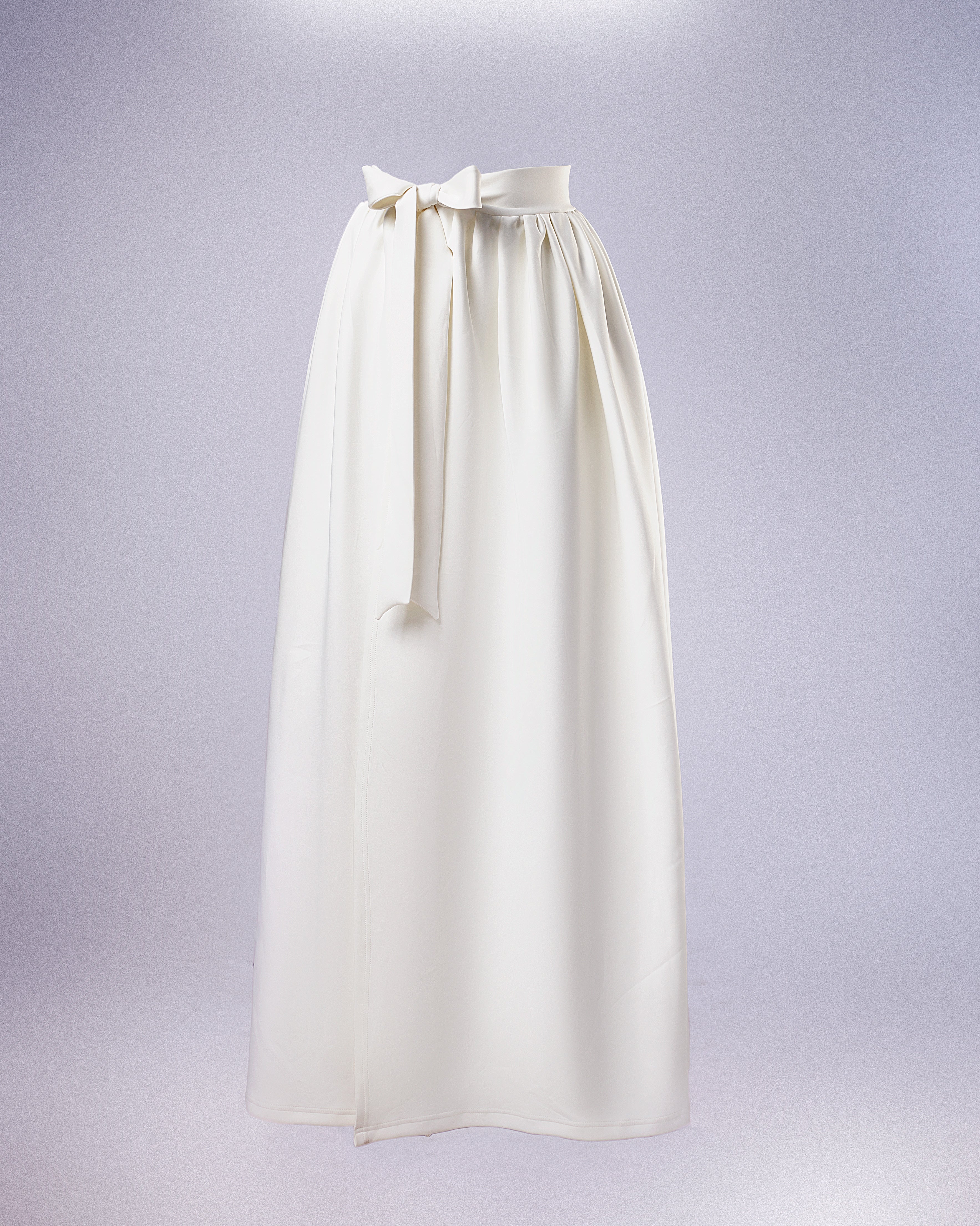 Serenity Tie Skirt - Versatile High-Waisted Maxi Skirt - Dimaz