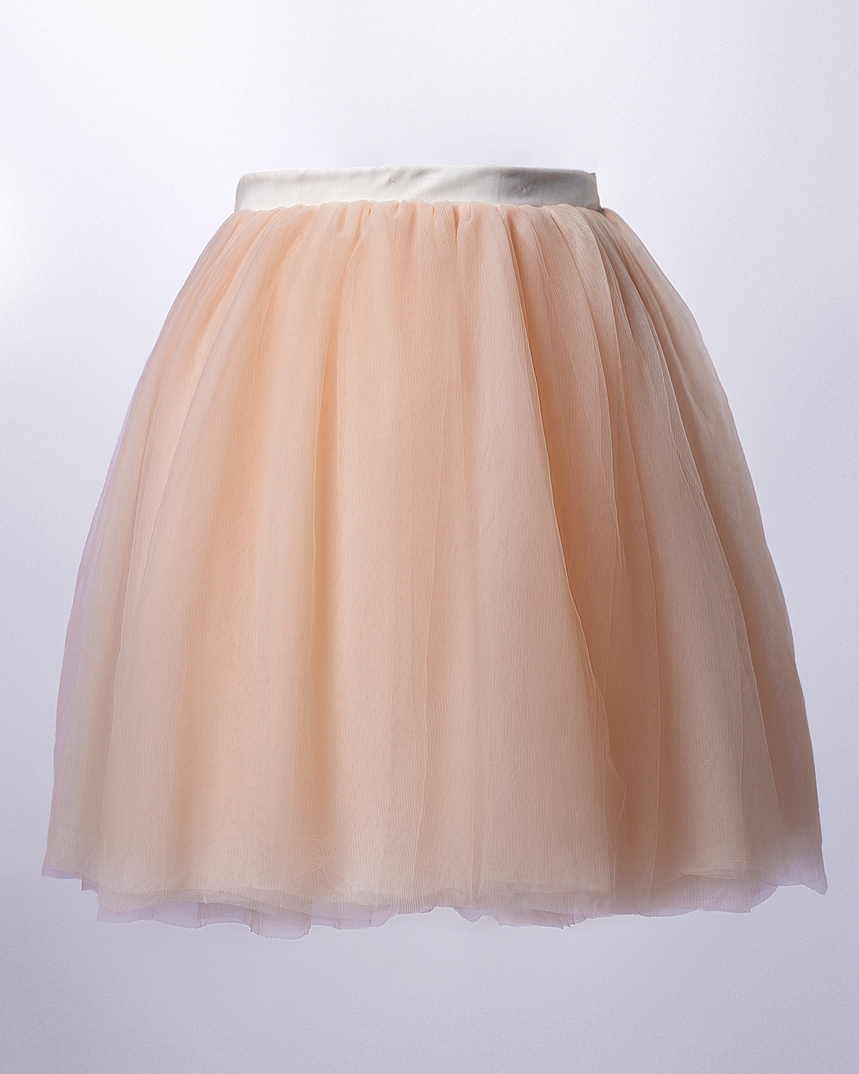 Sugar Cloud Skirt - Flirty Tulle Wrap Mini Skirt - Dimaz