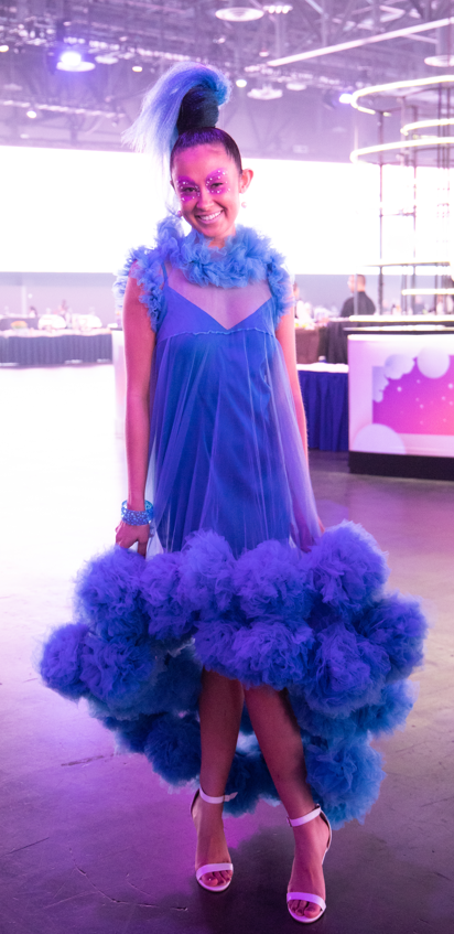 Pom Pom Mania Dress - Whimsical Tulle Dress - Dimaz