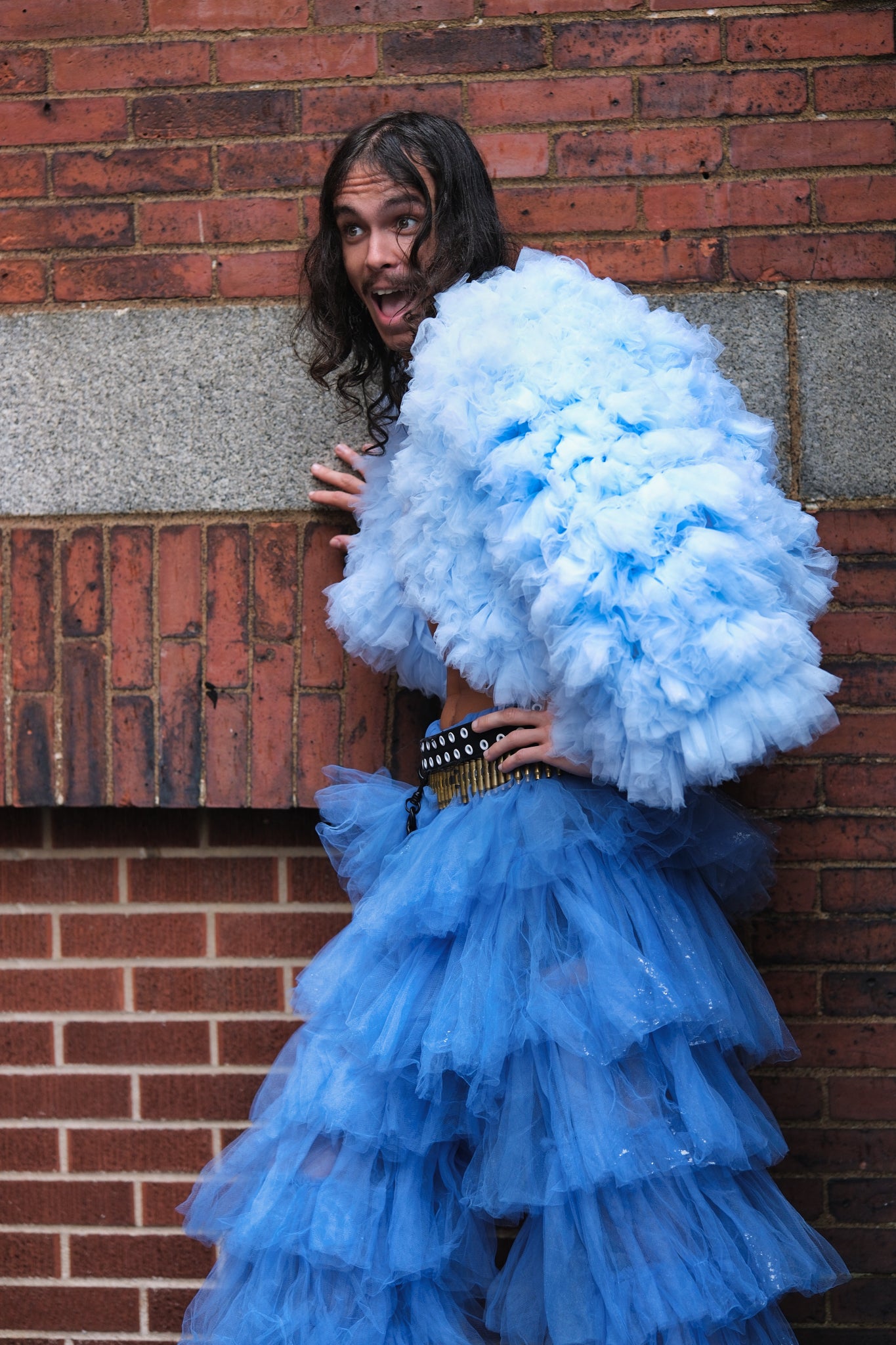 Self Love Puffy Jacket - Cropped Tulle Jacket - Dimaz