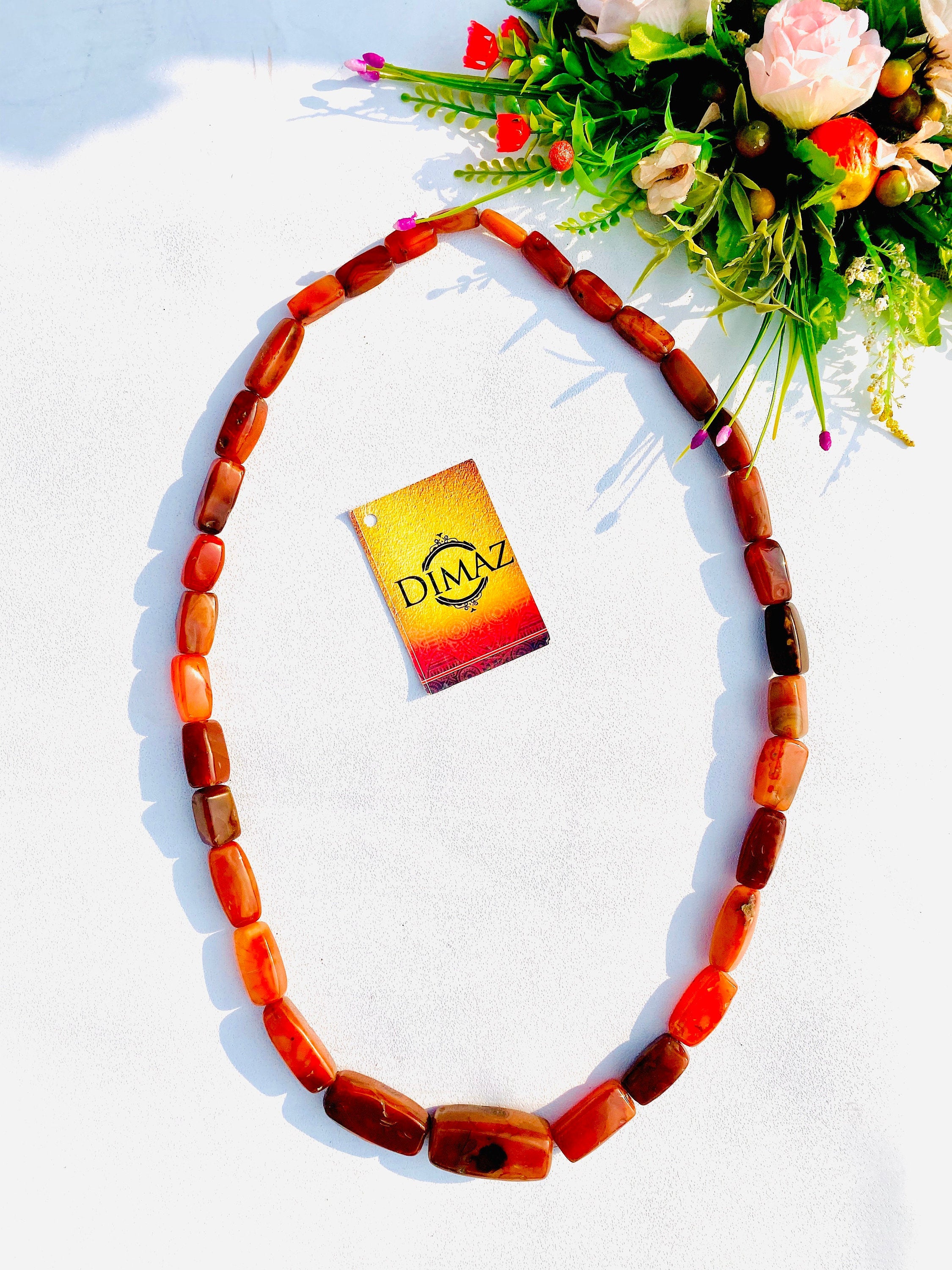 unisex african beads with bangle - Dimaz