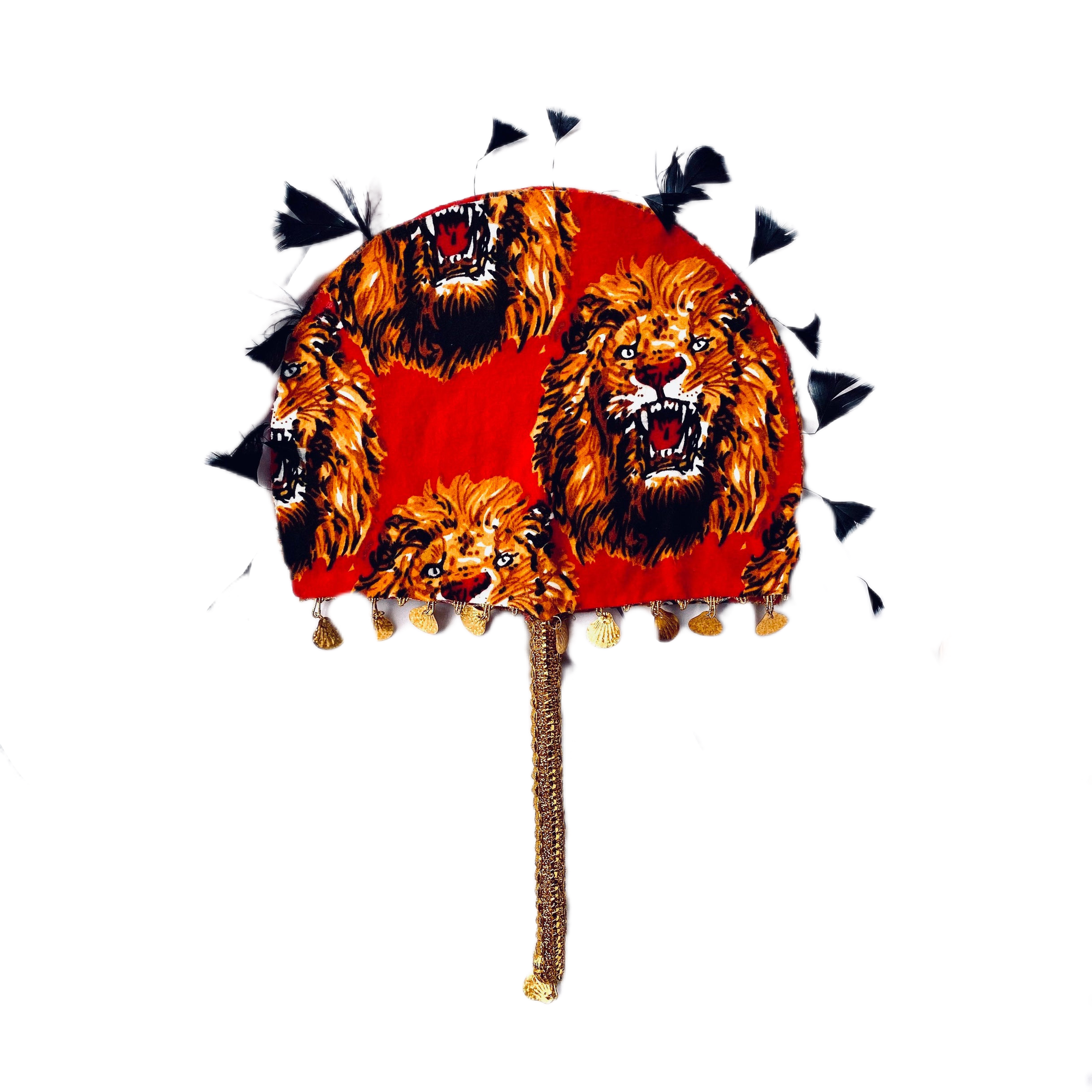 Isiagu (lion head) fan - Dimaz