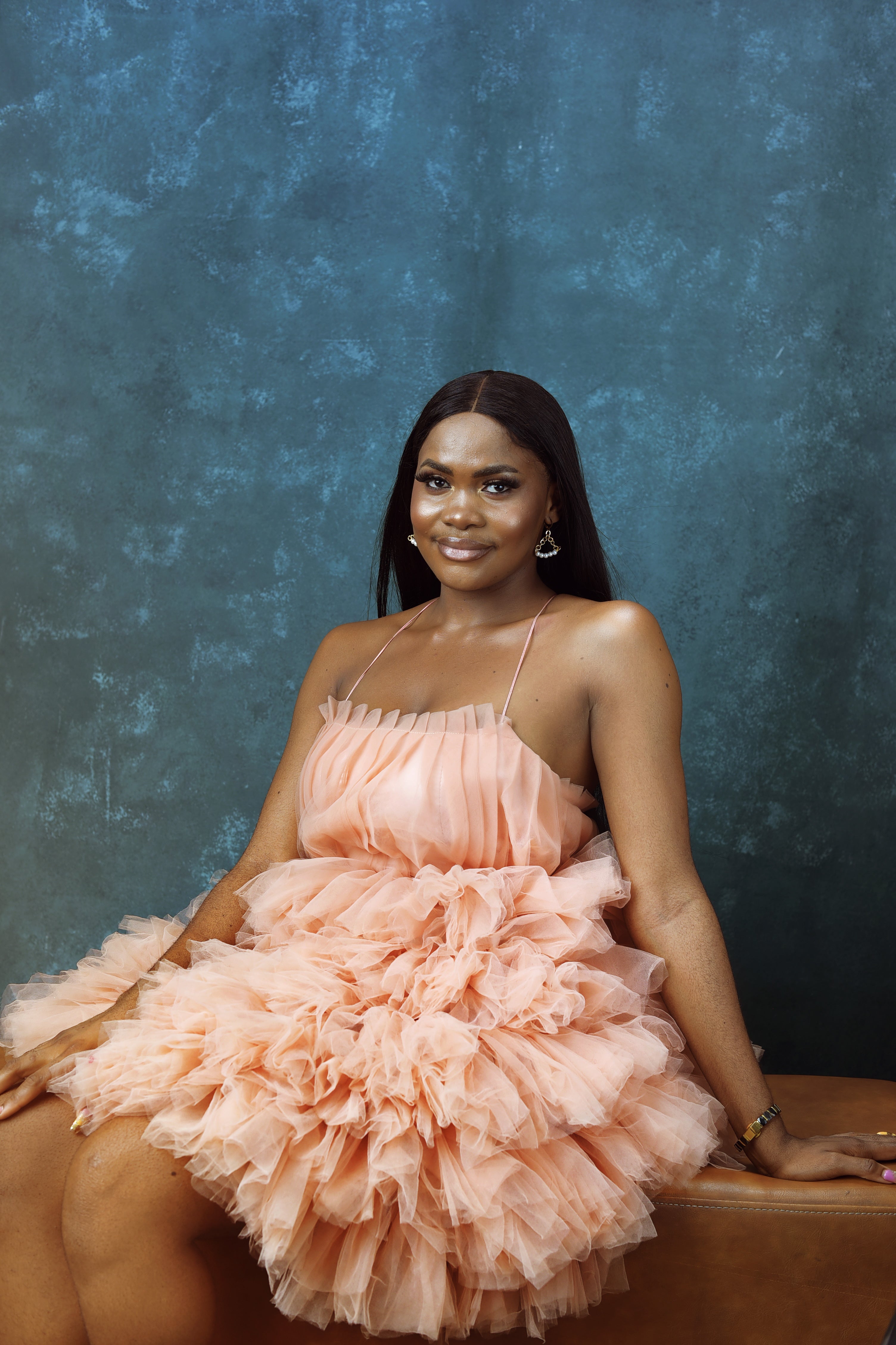 Bloom Dress – Backless Criss Cross Fluffy Tulle Dress - Dimaz