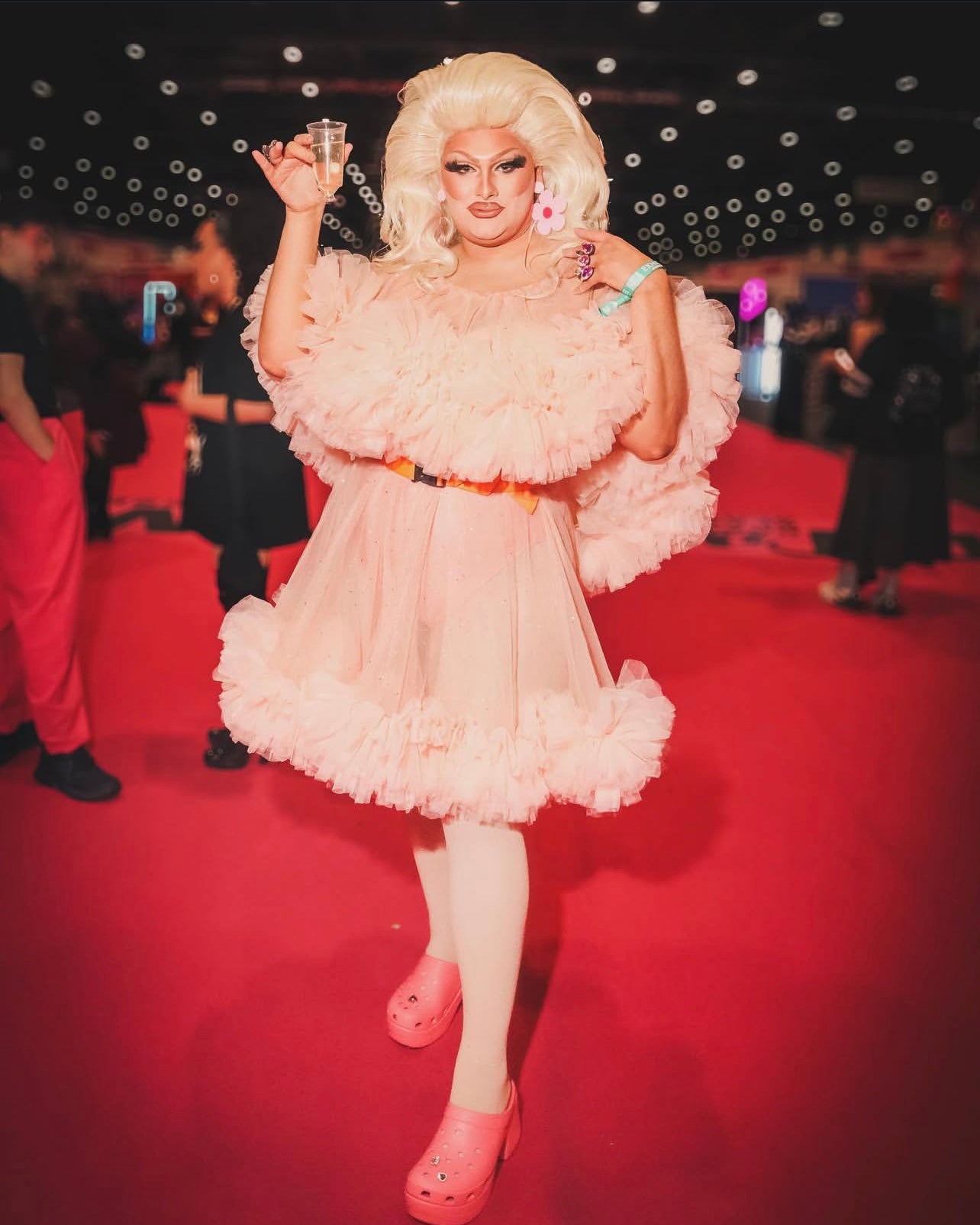 Shimmer Dreams Off-Shoulder Tulle Dress - Dimaz