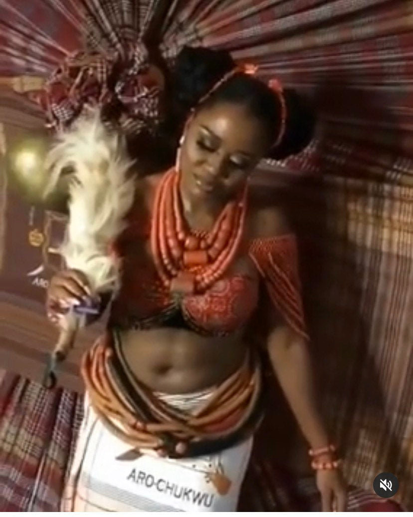 Omu aro arochukwu fabric arondizogu cultural fabric - Dimaz